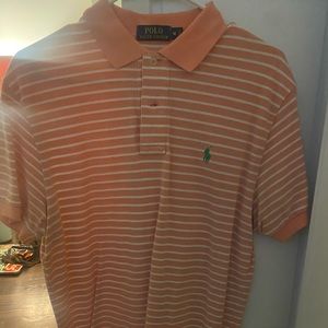 Polo Ralph Lauren Polo Orange and White